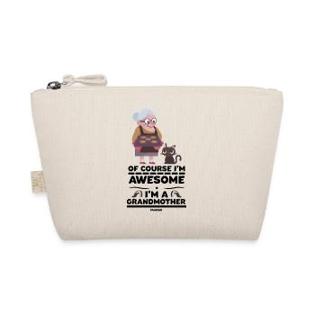 Of Course I'm Awesome I'm A Grandmother - Organic Pouch - nature - Front