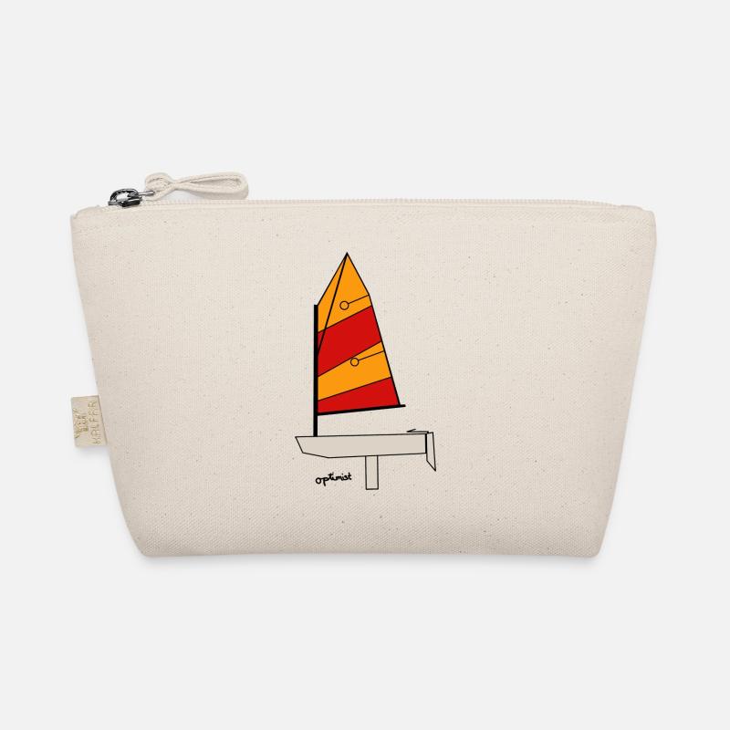 Optimist Sailboat Organic Pouch
