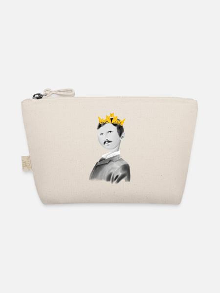 Nikola Tesla - Organic Pouch - nature - Front