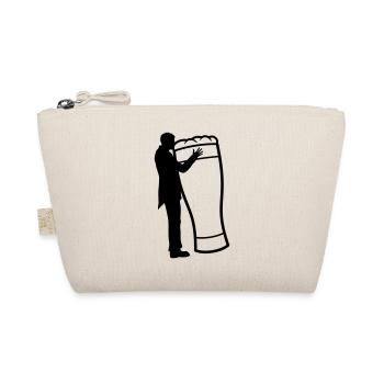 Wedding Groom Embrasse la bière - Trousse biologique - nature - Devant