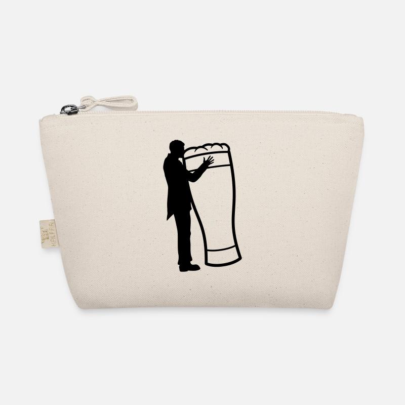 Wedding Groom Embrasse la bière Trousse biologique
