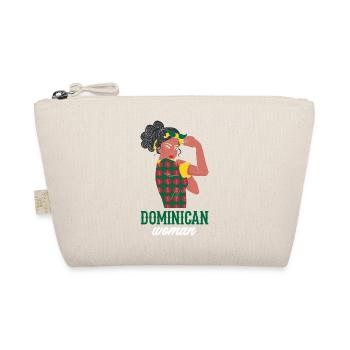 Dominique Femme Dominicaine Dominique Drapeau - Trousse biologique - nature - Devant