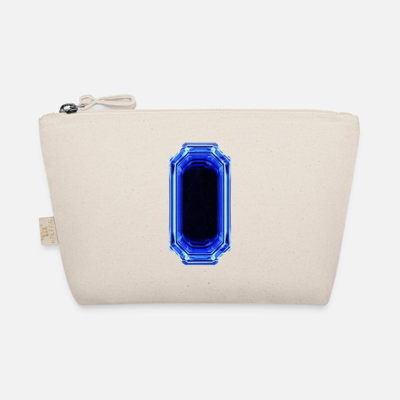 Sapphire Crystal Organic Pouch