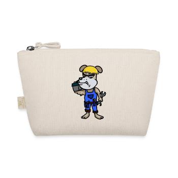 Crafts Craftsmen Construction site Occupations Entrepreneurs - Organic Pouch - nature - Front