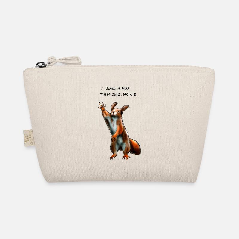 Funny Impostor Squirrel Organic Pouch