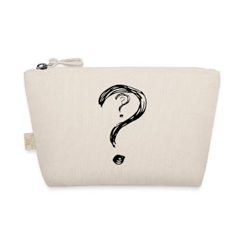 point d'interrogation cadeau t-shirt homme femme - Trousse biologique - nature - Devant