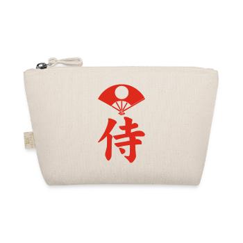 Emblème samouraï du clan Satake (rouge) - Trousse biologique - nature - Devant