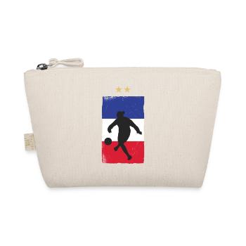 France Football Maillot de foot Drapeau Français - Trousse biologique - nature - Devant