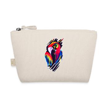 A Beautiful and Funny Parrot Design - Organic Pouch - nature - Front