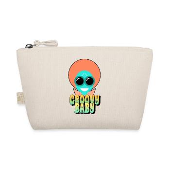 YEAH Groovy Baby! - Bio-Täschchen - Natur - Vorne