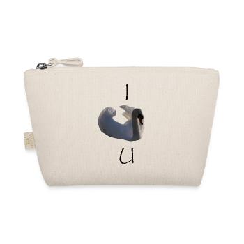I swan you - I love you - Bio-Täschchen - Natur - Vorne