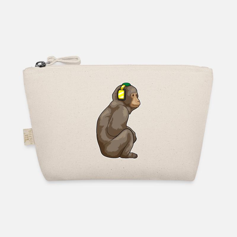 Musique casque Monkey Trousse biologique
