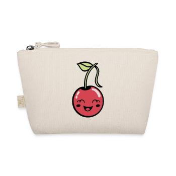 Cerise douce avec visage - Trousse biologique - nature - Devant