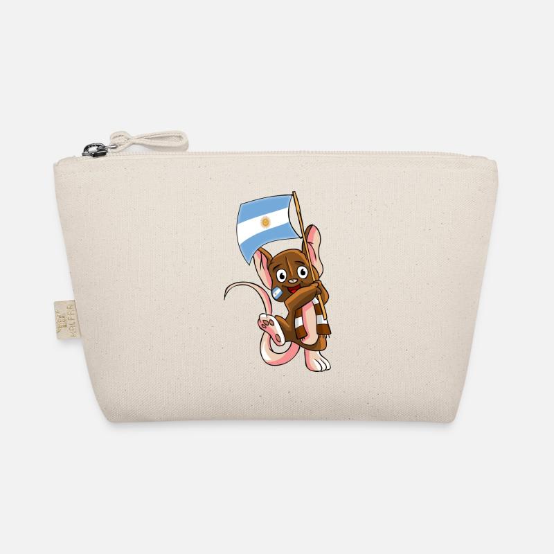 Argentine Fan Mouse Organic Pouch