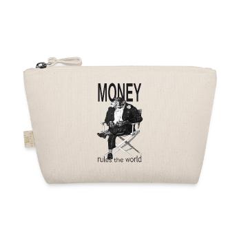 Money rules the world - Bio-Täschchen - Natur - Vorne