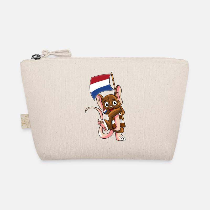 Dutch Fan Mouse Organic Pouch