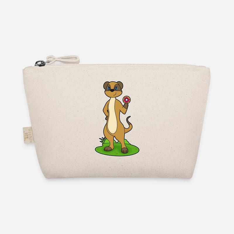 Erdmännchen Donut Bio-Täschchen