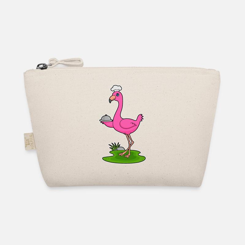 Flamingo Koch Servierplatte Bio-Täschchen