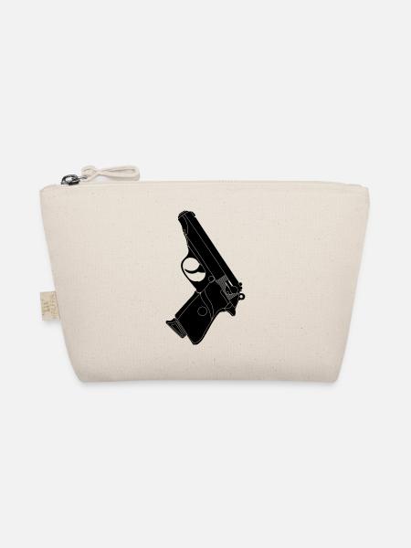 Pistol walther - Organic Pouch - nature - Front
