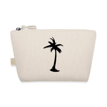 Tropical Beach Paradise Palm Sun Vector 8 - Organic Pouch - nature - Front