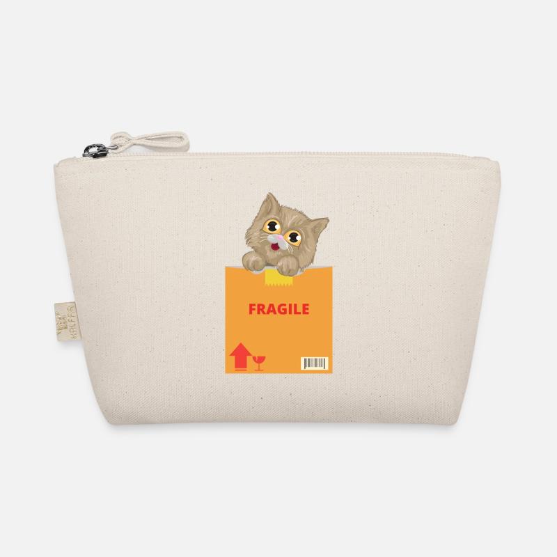 Zerbrechliche Katze Bio-Täschchen