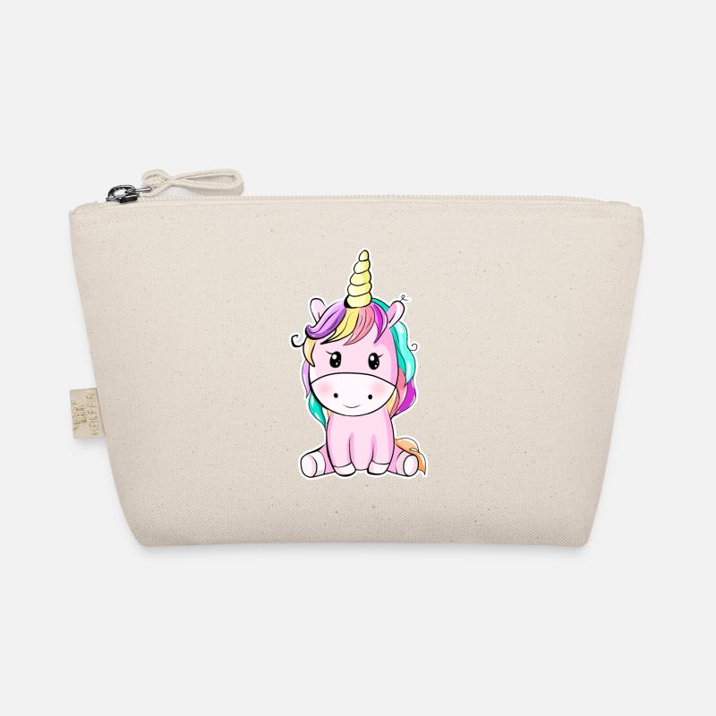 Autocollant de licorne mignon Trousse biologique