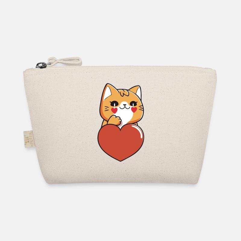Chat Coeur Trousse biologique