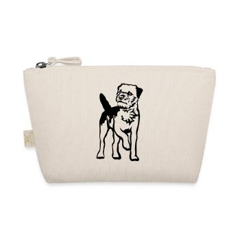 Border Terriers - Organic Pouch - nature - Front