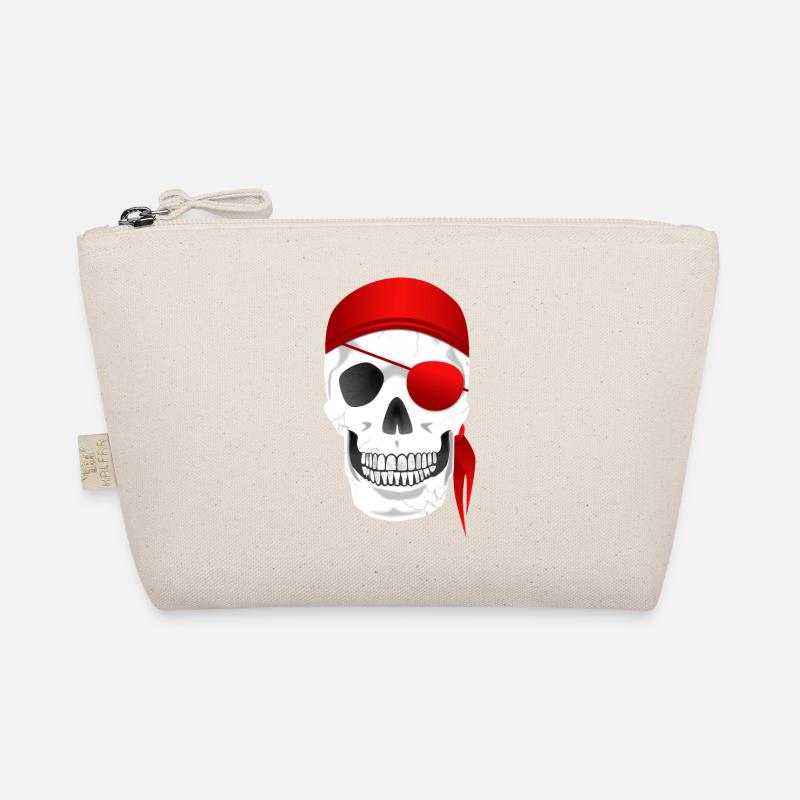Skull Pirate Organic Pouch