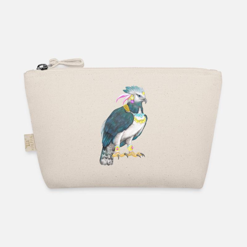 Harpyie Greifvogel Vogel - Bio-Täschchen - Natur