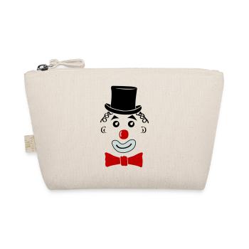 Clown Smile - Organic Pouch - nature - Front