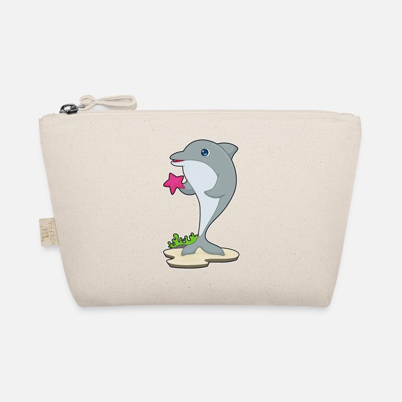 Delfin Seestern Bio-Täschchen