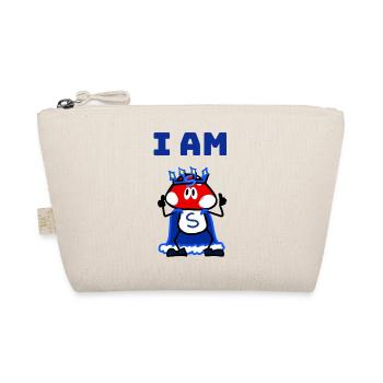 I am S! - Bio-Täschchen - Natur - Vorne