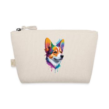 Chien Gallois Corgi Pembroke Dogs Design Pedigree Dog - Trousse biologique - nature - Devant