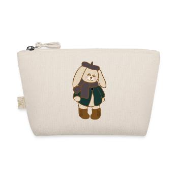 bunny in the fall - Organic Pouch - nature - Front