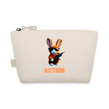 Lapin gangster - Trousse biologique - nature - Devant