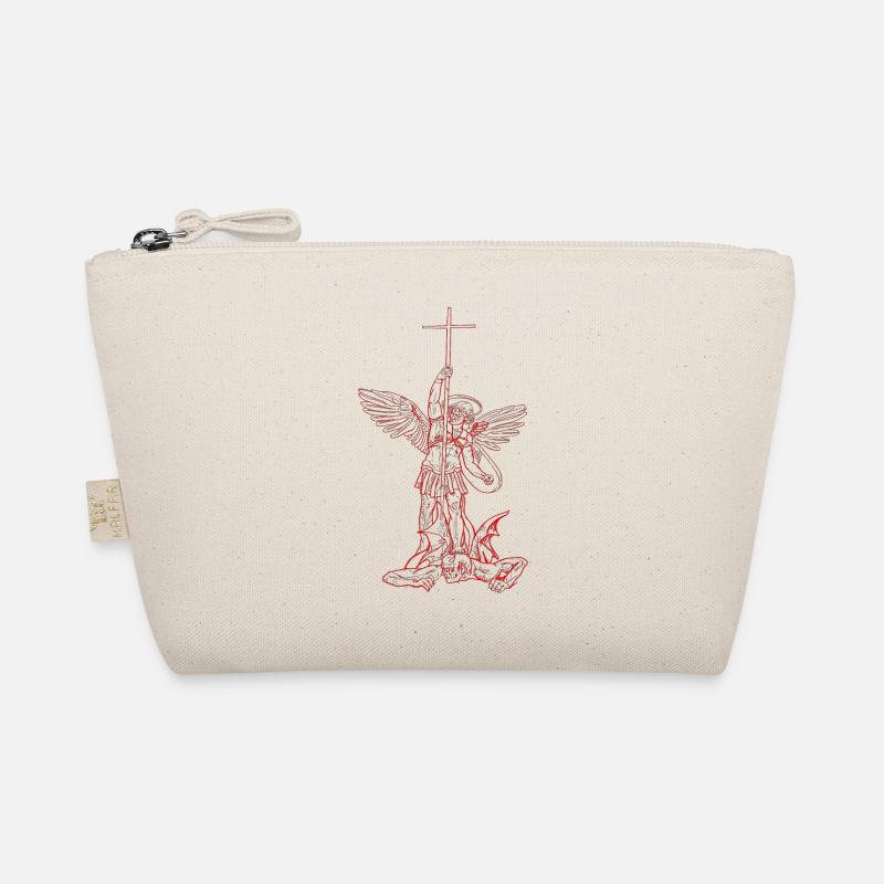 Michael Erzengel Heiliger Christlicher Engel Heiliger SNK Bio-Täschchen