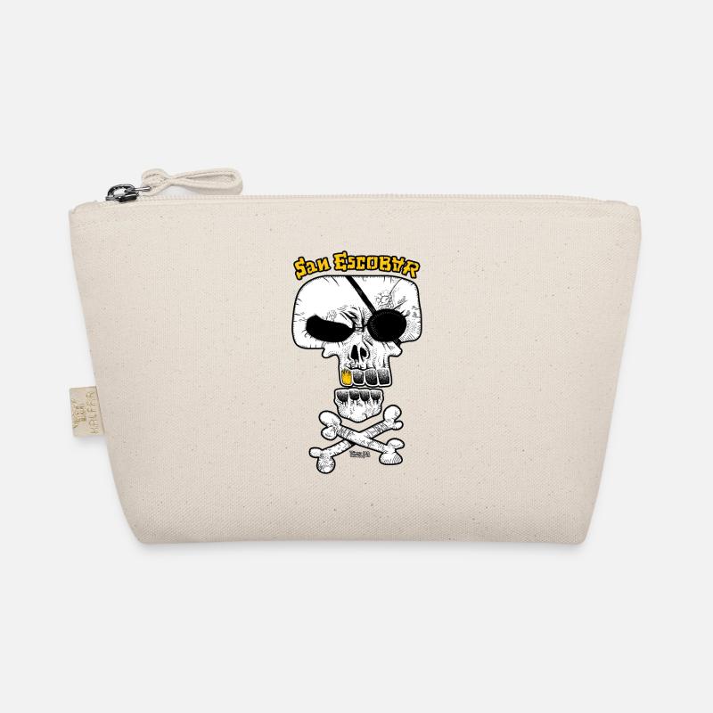 SAN ESCOBAR - Drapeau pirate / Crâne Trousse biologique