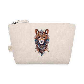 Cheetah Spirit Meditation & Shamanism - Organic Pouch - nature - Front
