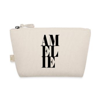 Amélie Nom Prénom Police moderne Mot Art - Trousse biologique - nature - Devant