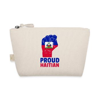 Haiti Haitian Flag Ayiti Haitian I Gift - Organic Pouch - nature - Front