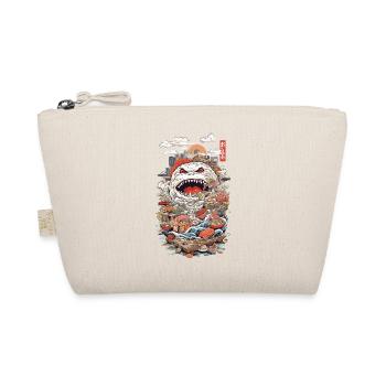 Retro Sushi Monster Japan's Culinary Wonder - Organic Pouch - nature - Front