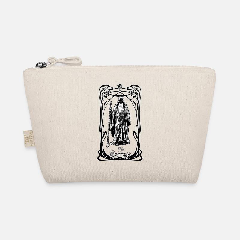 The Hermit tarot card Organic Pouch