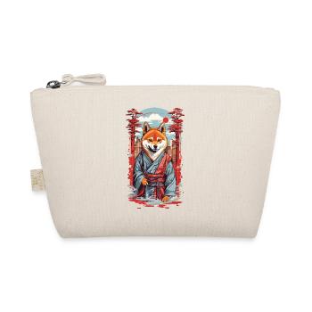 Japan Shiba Dog Asian Dogs Aesthetics - Organic Pouch - nature - Front