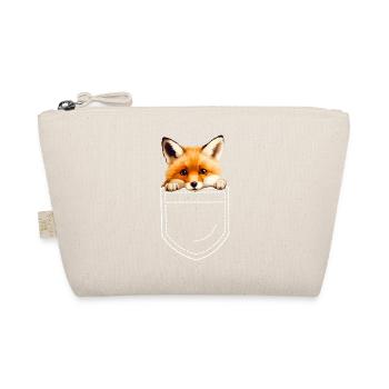 Fuchs Füchse - Bio-Täschchen - Natur - Vorne