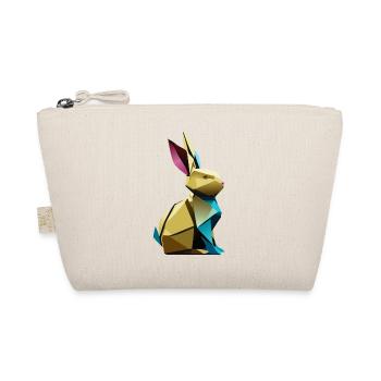 Origami-Hase - Bio-Täschchen - Natur - Vorne