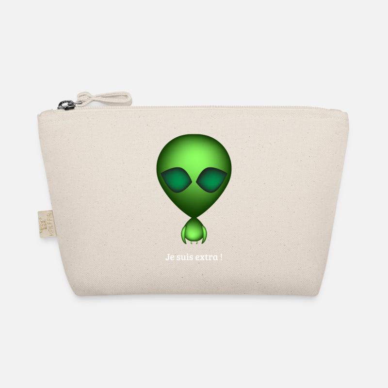 Alien Vert Je suis Extra Trousse biologique