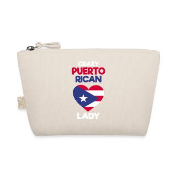 Puerto Rico Geschenkidee | Puerto Ricaner Heimat - Bio-Täschchen - Natur - Vorne