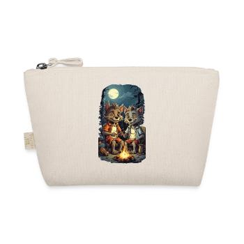 Loup-garou enfants Halloween feu de camp dessin animé - Trousse biologique - nature - Devant