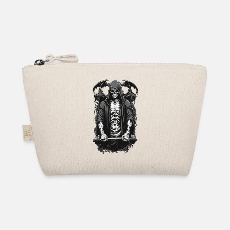 Motif de remise en forme Grim Reaper Bodybuilder Trousse biologique